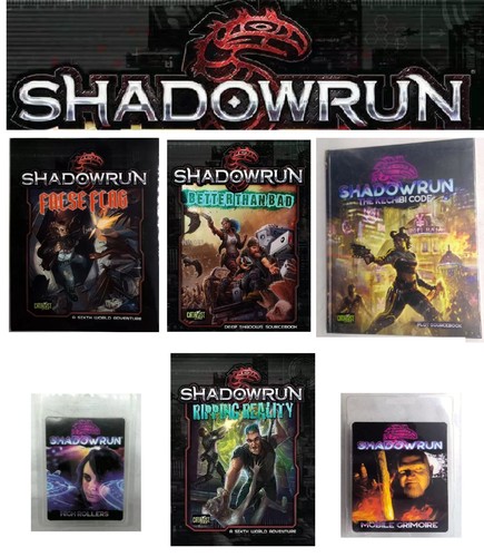 Shadowrun ttrpg tabletop - ttrpg,