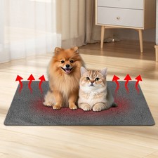 Selbstheizende Haustier Wärmematte L-XL Wärmedecke für Alle Hunde und Katzen Mat