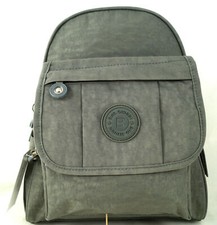 kleiner Rucksack Cityrucksack Nylon Grau Sehr leicht robust Damen statt Tasche