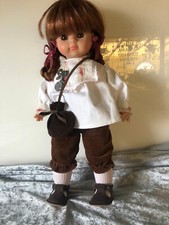 Schöne Künstlerpuppe von Zapf- Colette Puppe 42 cm gross und unbespielt