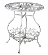 Gartentisch Weiss Eisentisch