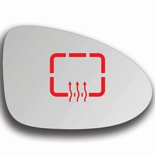 Spiegelglas Rechts Beheizbar