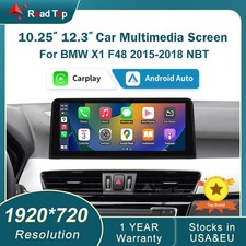 Touchscreen Wireless CarPlay Stereo Multimedia für BMW X1 F48 2015-2018 NBT