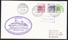 Arctic "GERMANY",1986,Cachet"MS BERLIN"Nordkapp ! look Scan!! 15.10-53