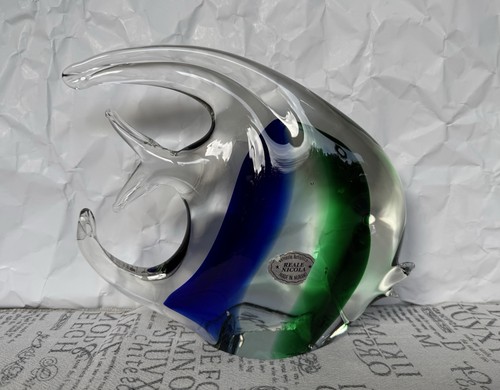 Glas fischskulptur scalar - fischskulptur,
