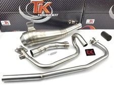 Turbo Kit GP Edelstahl Auspuff