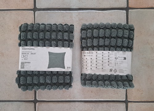 Ikea svartpoppel - 2x,