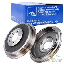 ATE 2x BREMSTROMMEL Ø200