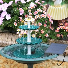 Gartenbrunnen vogeltränke set - gartenbrunnen,vogeltränke,