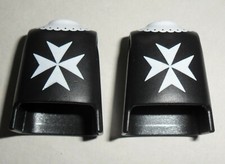 08541, Körper, schwarz, bedruckt, Malteser, Kreuzritter (aus 5045)