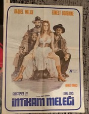 Filmposter Raquel Welch Ernest Borgnine Intikam Melegi in türkischer Darstellung