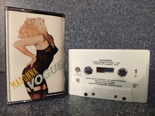 Madonna cassette maxi single - madonna,