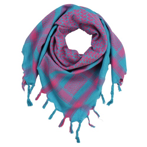 Palituch türkis pink kufiya - türkis,