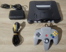 Nintendo N64 Konsole Schwarz +
