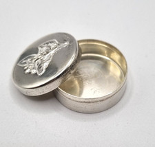 Antik Jugendstil Silber Pillen