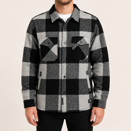 Vans sherpa flanelljacke - vans,
