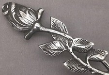 Sahnelöffel Rosenknospe 800er