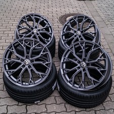 19 Zoll Alufelgen RW03 für VW Golf 8 7 6 5 7R 6R R32 GTI GTD GTE ET45 Grau