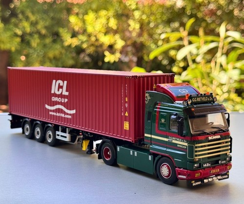 Scania 143 anhänger 40ft - +,
