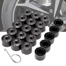 20x 17mm Radschrauben Kappen