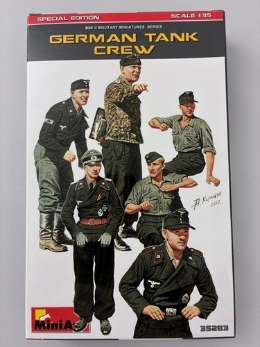 Miniart 35283 german tank crew - german,