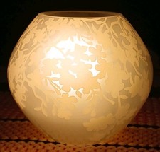 IKEA Knubbig Round Glass Table