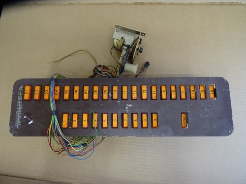 Wurlitzer tastatur fernwähler - wurlitzer,