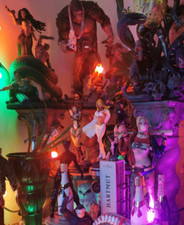 UNIKAT Lichterkette für Statue Figuren Sammlung 10 Meter für Sideshow Prime 1 XM