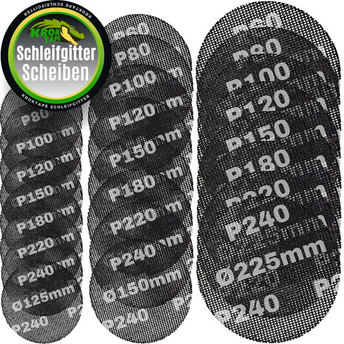 Schleifgitter 225 150 125 - , mm