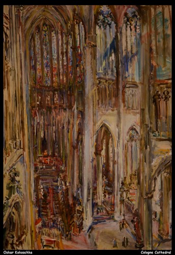 Oskar kokoschka kölner dom - oskar,