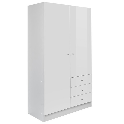 Kleiderschrank weiß - -,