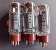 3 x Melody EL34  (Mullard