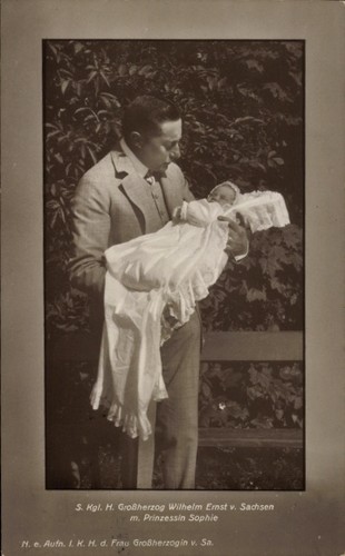 Großherzog wilhelm ernst - ak,