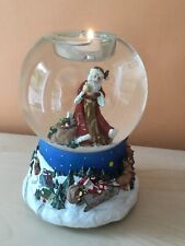 Partylite Schneekugel Spieluhr Santa Claus Sammlerstück Gebraucht Ohne OVP