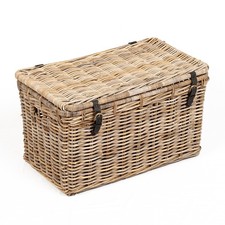 Rattan Truhe RESSY Grey ca
