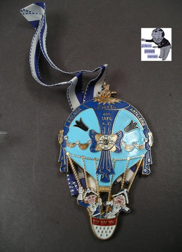Karnevalsorden blaue funken - blaue,