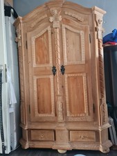 massiv holz schrank gebraucht