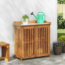 Garten-Schrank mit Regal mit