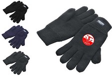 Winterhandschuhe Handschuhe mit Wappen Druck Flock Gloves Teamsport