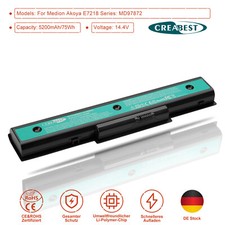 5200mAh Akku Für Medion Akoya MD98920 MD98921 MD98970 BTP-DOBM BTP-DNBM 40036339