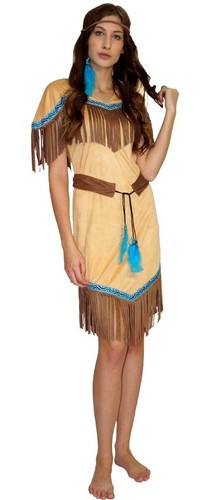 Kostüm indianerin - kostüm,