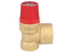 Membran Sicherheitsventil Heizung von 2,5 bar - 3,0 bar in 1/2 Zoll