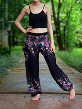 Hose bunt Haremshose Pumphose