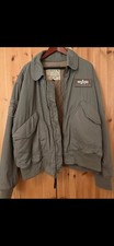 Alpha Industries CWU 45 Vintage Bomberjacke aus Baumwolle