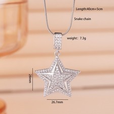 Edelstahl Damen Halskette