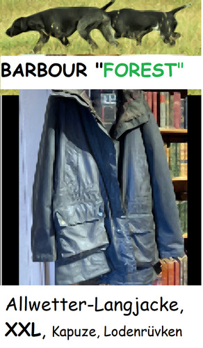 Barbour langjacke forest - barbour,