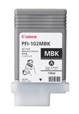 Original Tinte Canon iPF510 iPF605 iPF650 iPF710 iPF755 / PFI-102MBK Matt Black