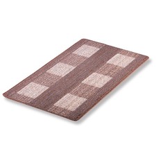 Kettelteppich - braun - 67x120