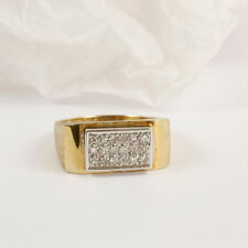 Ring in 585 Gelbgold 14 Karat mit Brillant 0,18 ct. w.si