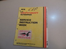 Werkstatthandbuch OMC 6 PS Außenborder Modelljahr 1975